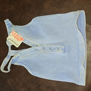 💜Free People Movement Henley Style Sports Bra